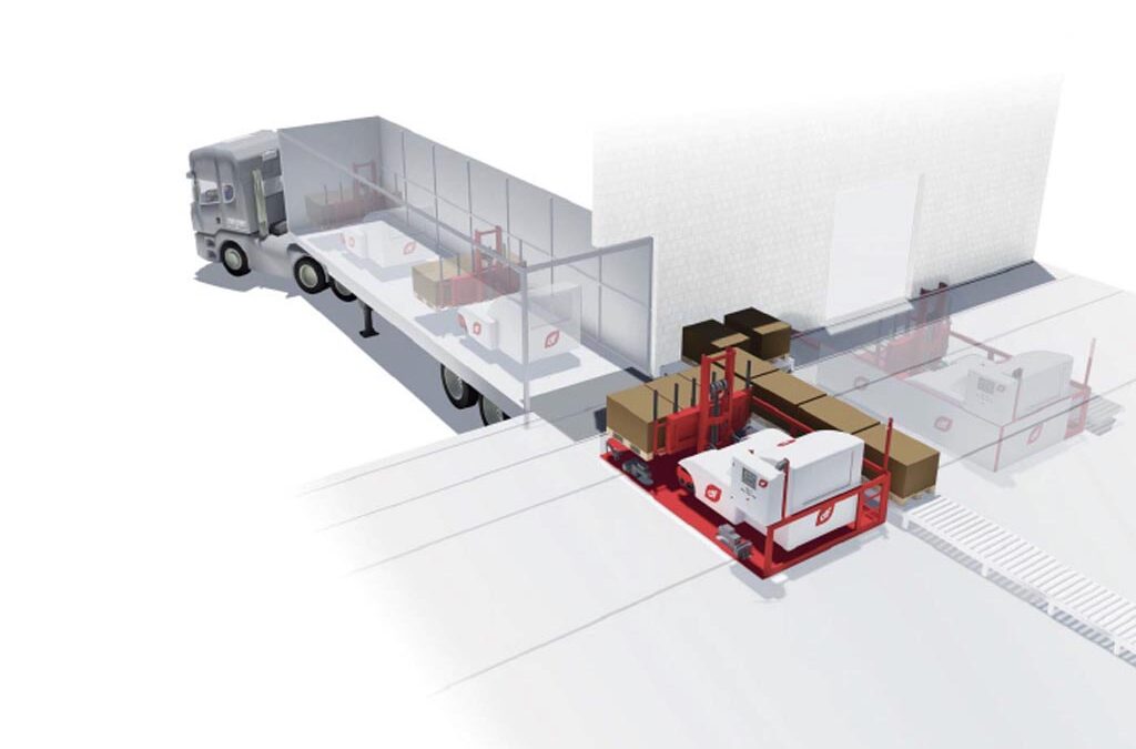 How to load a truck automatically